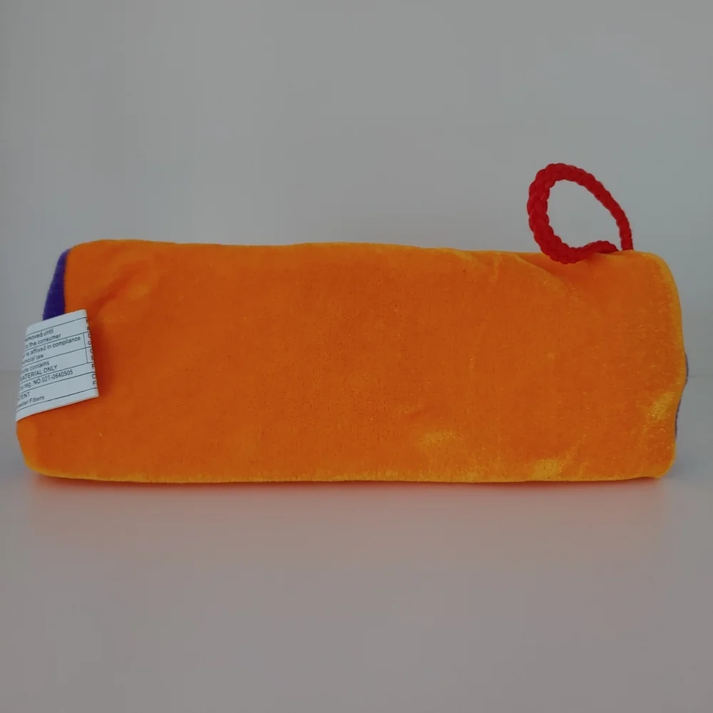 Soft pencil case with flower plush